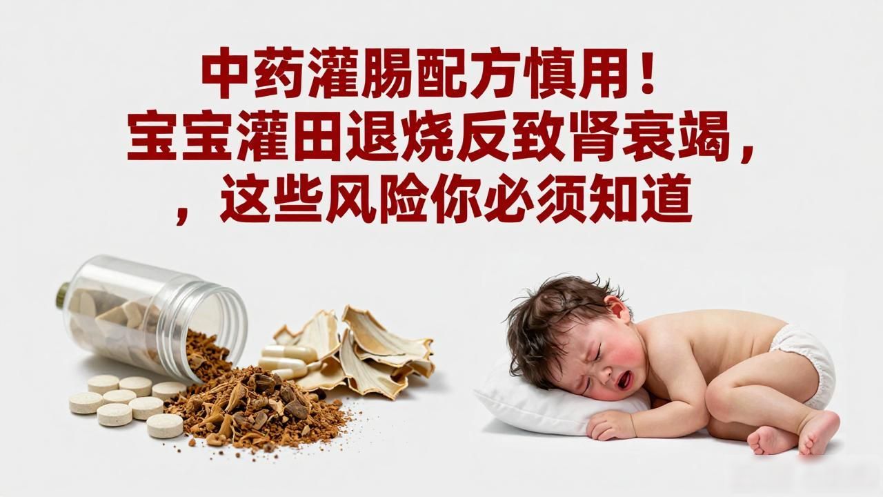 中药灌肠配方大全慎用！宝宝灌肠退烧反致肾衰竭，这些风险你必须知道