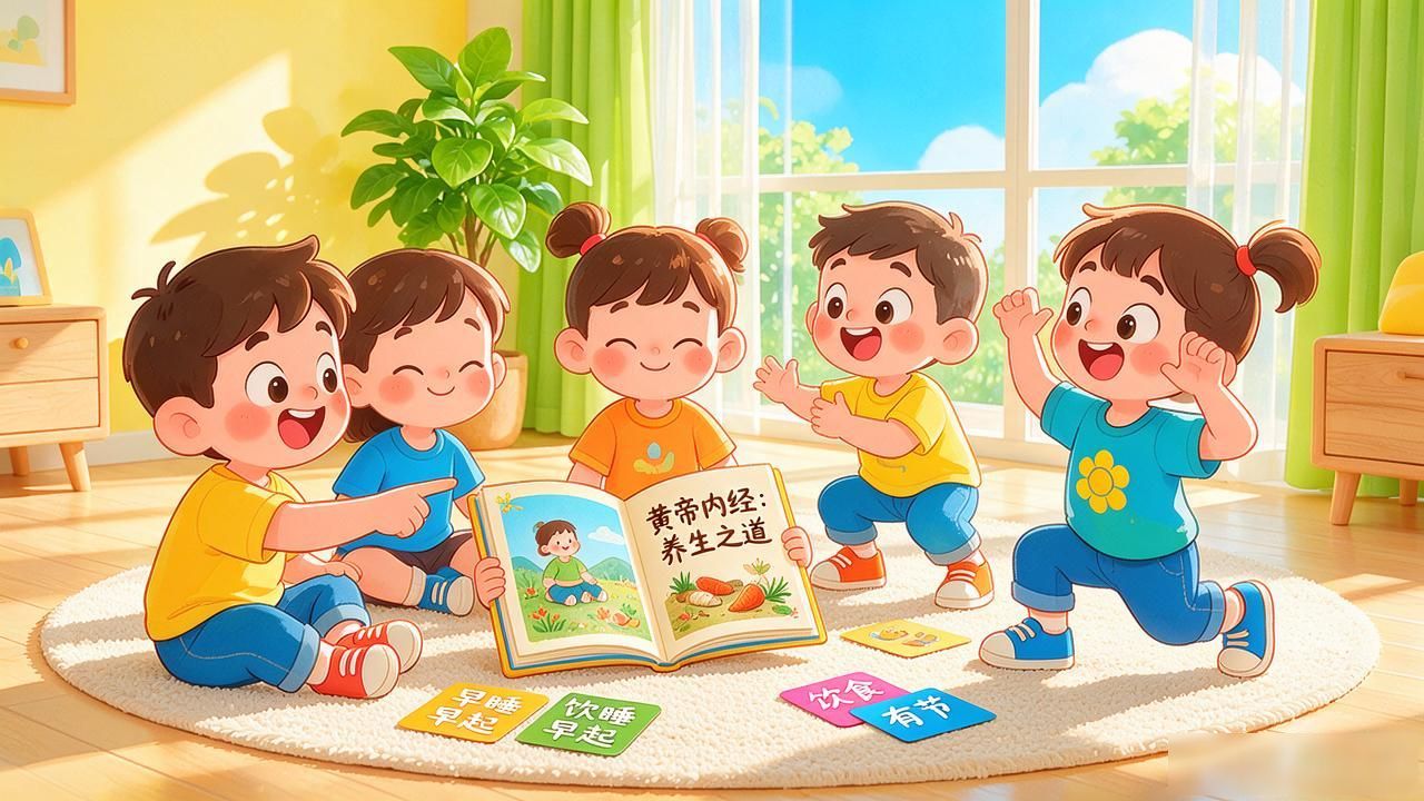 孩子如何易懂黄帝内经？父母必看的养生启蒙