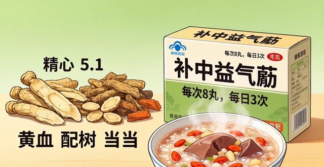 气血虚调理:八珍汤标准配方与做法