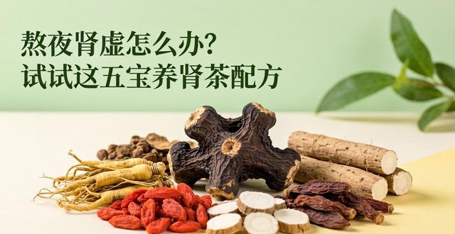 熬夜肾虚怎么办?试试这五宝养肾茶配方