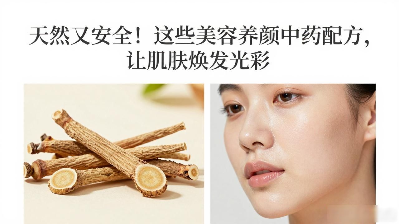 天然又安全！这些美容养颜中药配方，让肌肤焕发光彩