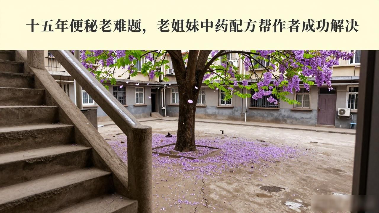 十五年便秘老难题，老姐妹中药配方帮作者成功解决