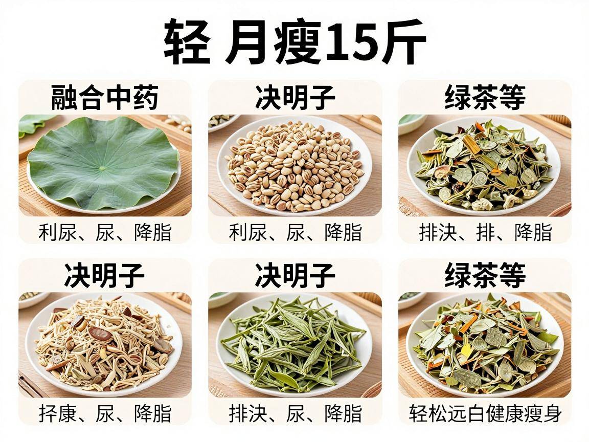 7款自制中药减肥茶配方分享,助你轻松月瘦15斤