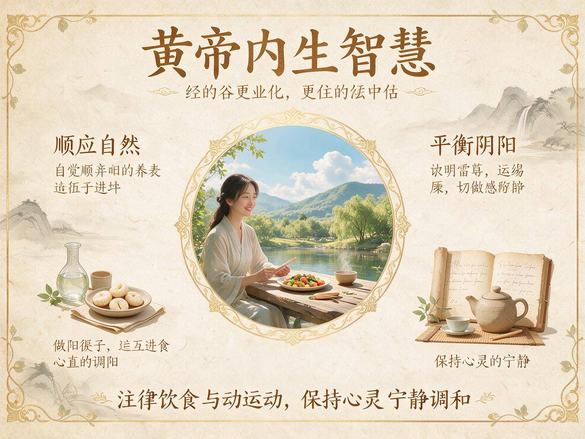 黄帝内经养生智慧：老乡必看的生命哲学课