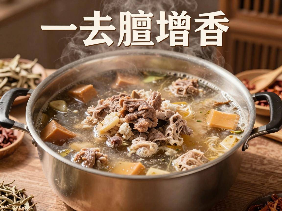 羊肉汤中药配方大全,炖汤去膻增香一锅搞定