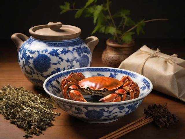 吃中药能吃蟹吗「吃中药的时候能吃蟹吗」