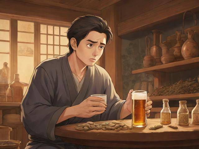 吃中药可以喝啤酒吗「服中药能喝啤酒吗」