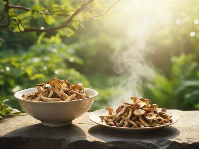 吃中药可以吃平菇吗「喝中药可以吃菇类吗」