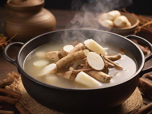 吃中药可以吃淮山吗「吃中药可以吃山药么」