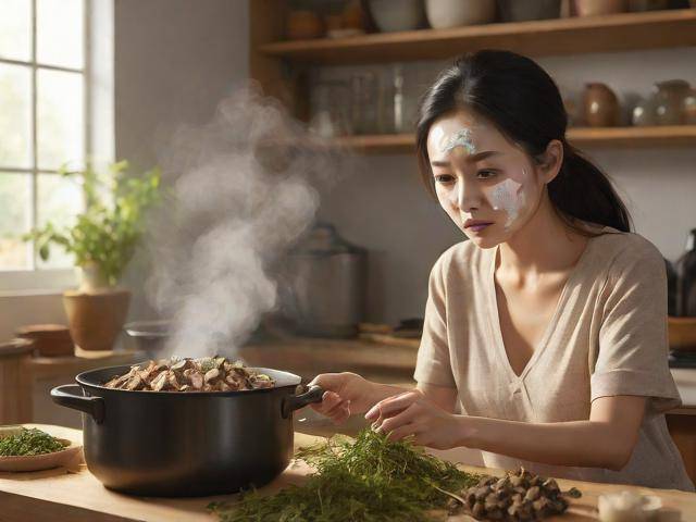 皮肤吃中药「皮肤吃中药蛎蝗忌口吗」