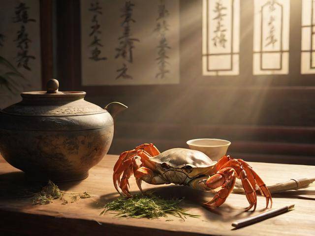 在吃中药能吃螃蟹吗「吃中药能吃螃蟹么」