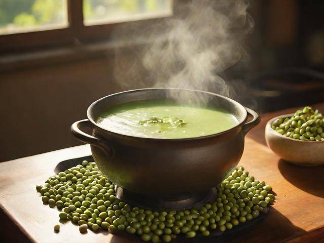 绿豆与中药能一起吃吗「绿豆可以跟中药一起吃吗」