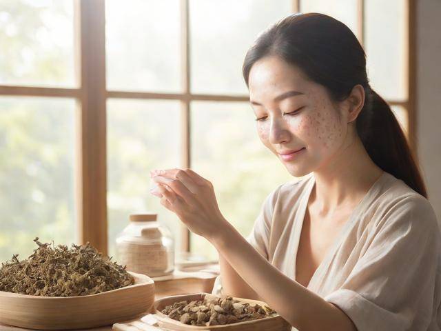 脸上有斑吃啥中药调理「脸上长斑吃什么中药调理」