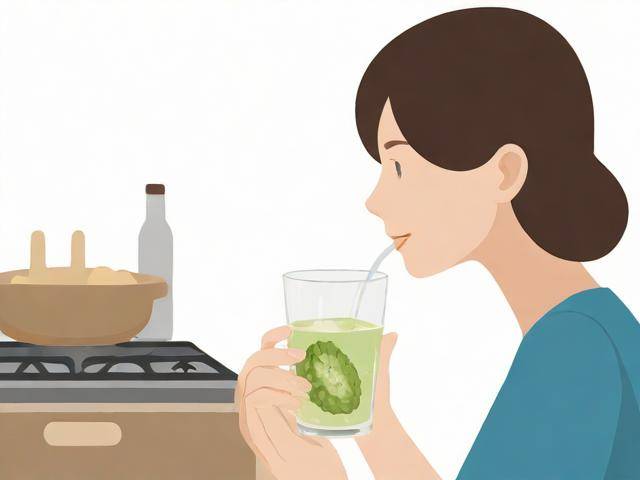 吃中药时能喝苦瓜水吗「吃中药可以喝苦瓜水吗」