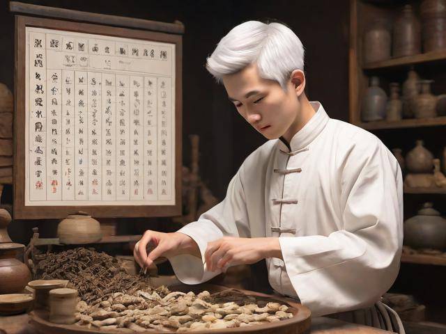 吃中药白转黑案例「中药白转黑的原理」
