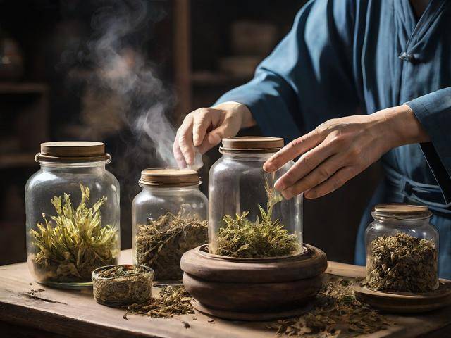 湿热吃啥中药「湿热吃啥中药泡水」