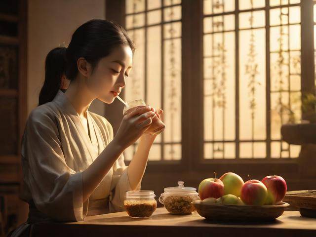 喝了中药可以吃苹果吗「喝了中药可以吃苹果吗女性」